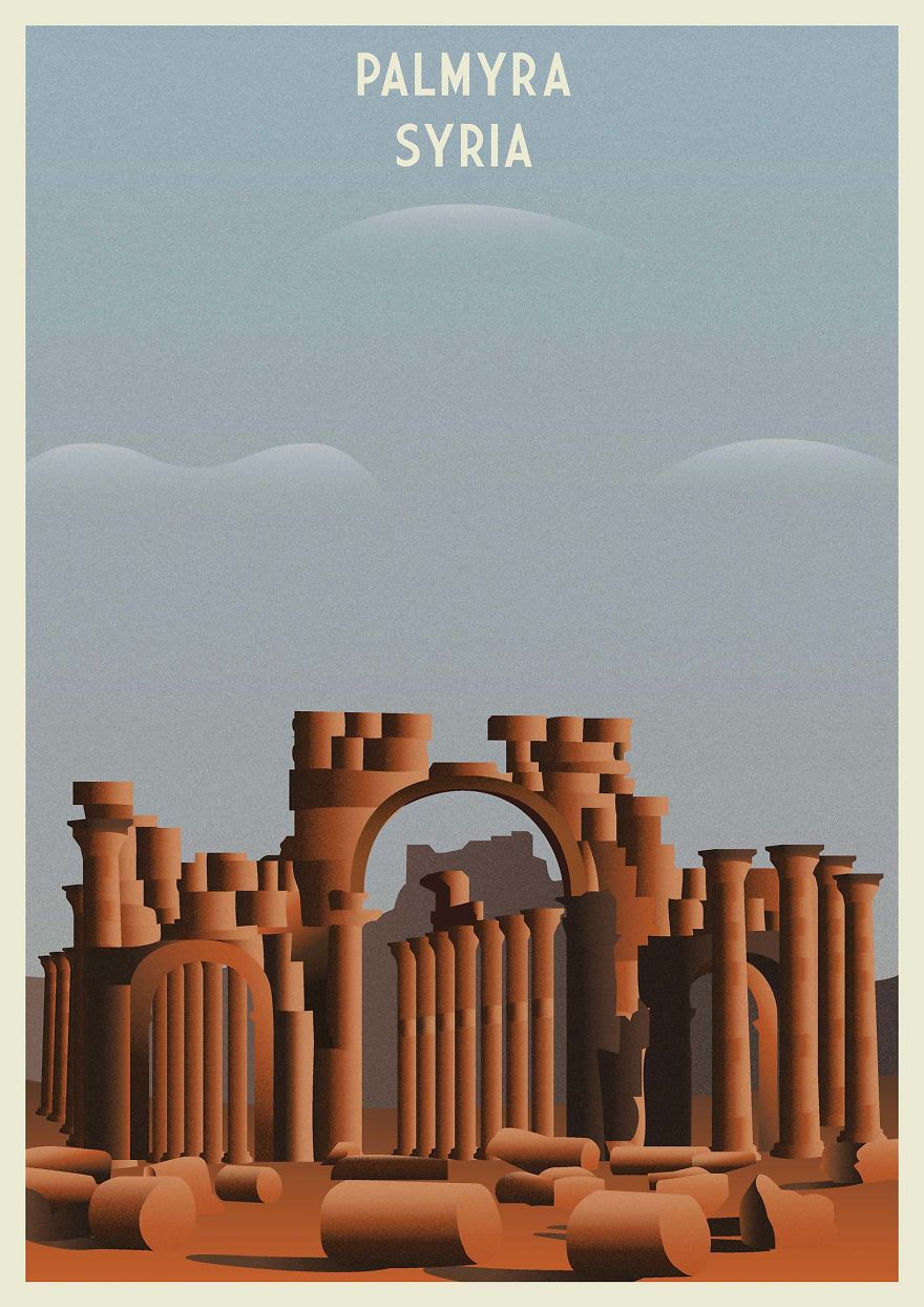 We Created Illustrations Of Destinations That No Longer Exist We Created Illustrations Of Destinations That No Longer Exist