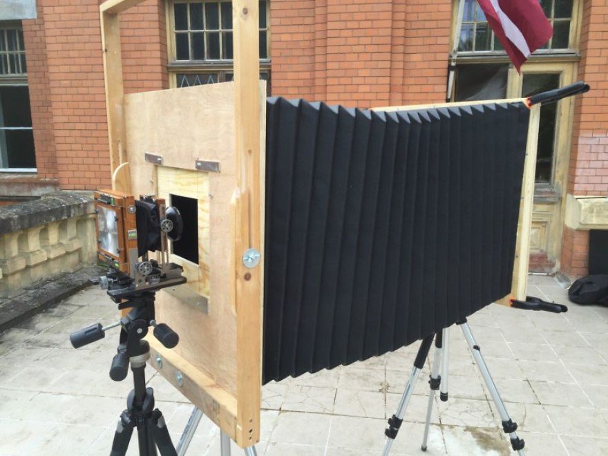 I Turned A $200 Camper Into A Giant Camera And Portable Darkroom