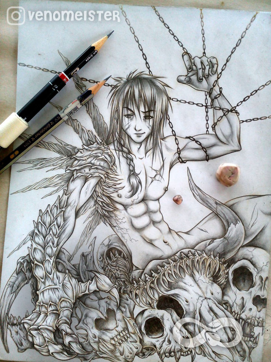 This Is Rabut, He Is The Main Antagonist Of Ibalon, One Of Our Ancient Epics