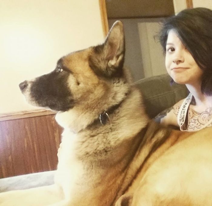 My Granddaughter And Her Cuddle Buddy