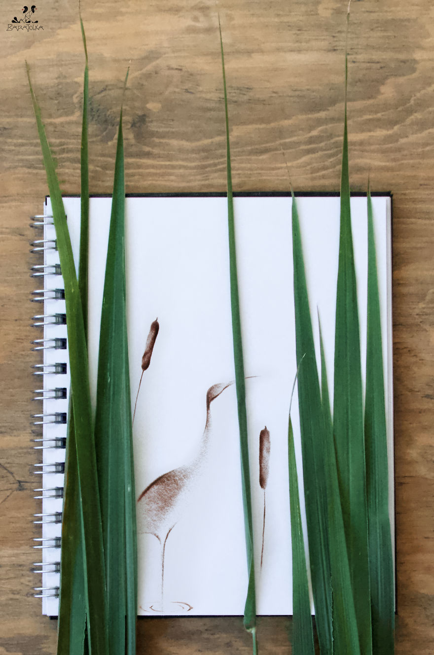 Artistic Team Uses Sand To Tell Visual Stories