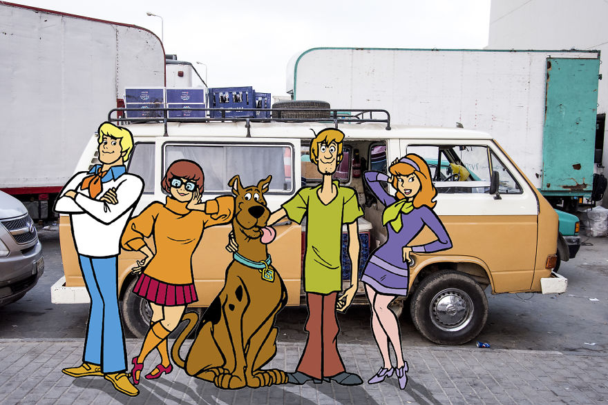 Scooby Doo (Cairo, Egypt) .