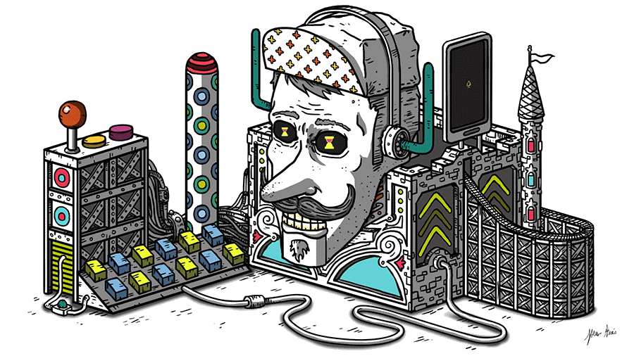 Six Years Ago I Decided Build My Own Personal Art Style. Now I'm The "visual Toy" Creator And Success Begin Arrived. The Point: Be Honest With Your Inner Child.