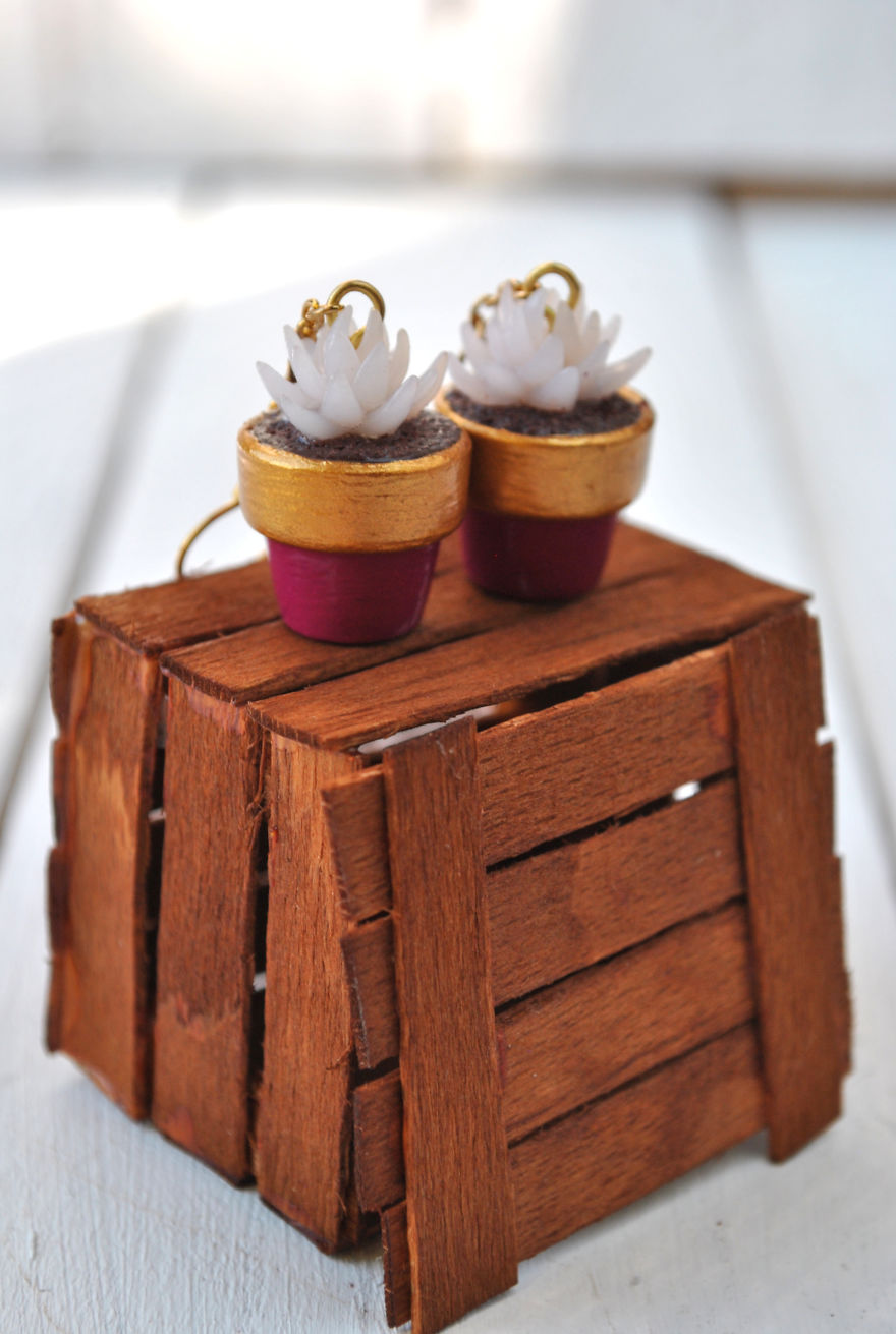 I Create Jewelry For Real Succulent Lovers