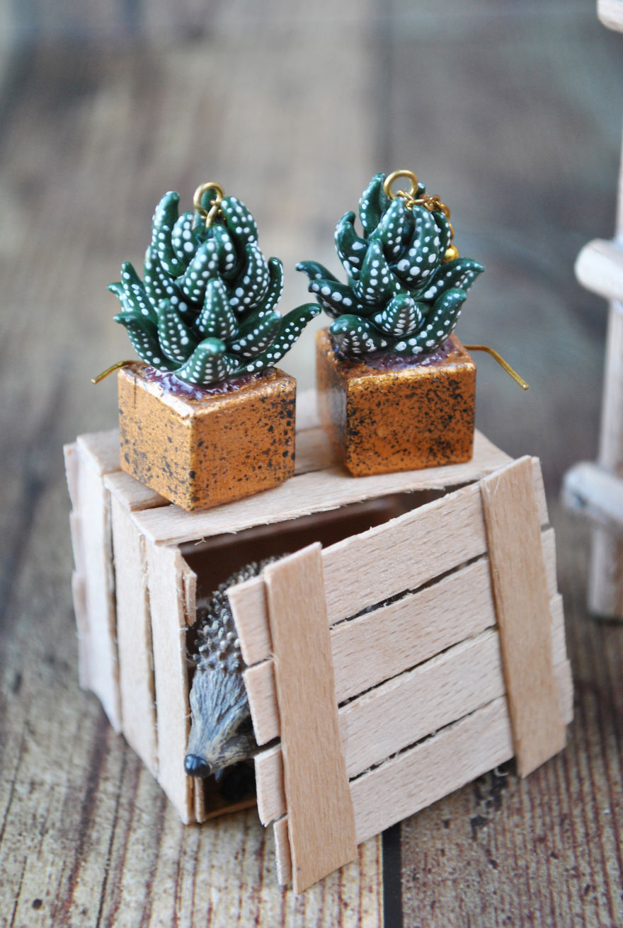 I Create Jewelry For Real Succulent Lovers