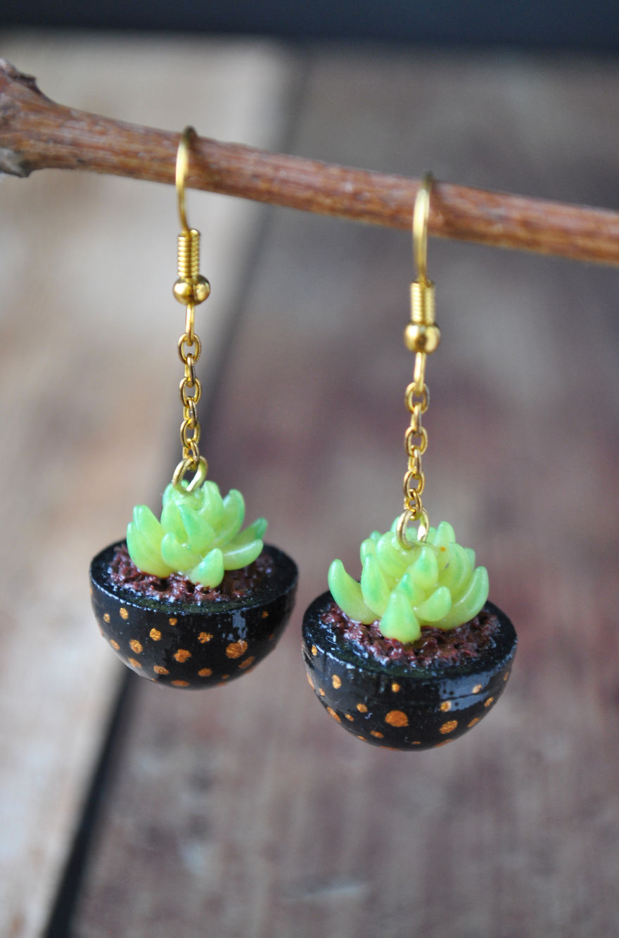 I Create Jewelry For Real Succulent Lovers