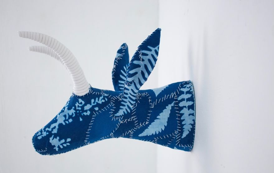 Hand-Sewn Glow-In-The-Dark Creatures