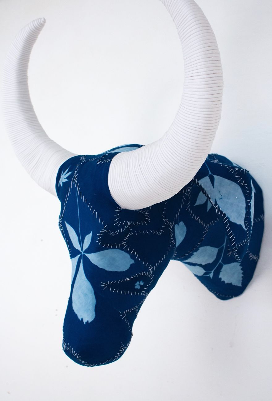 Hand-Sewn Glow-In-The-Dark Creatures