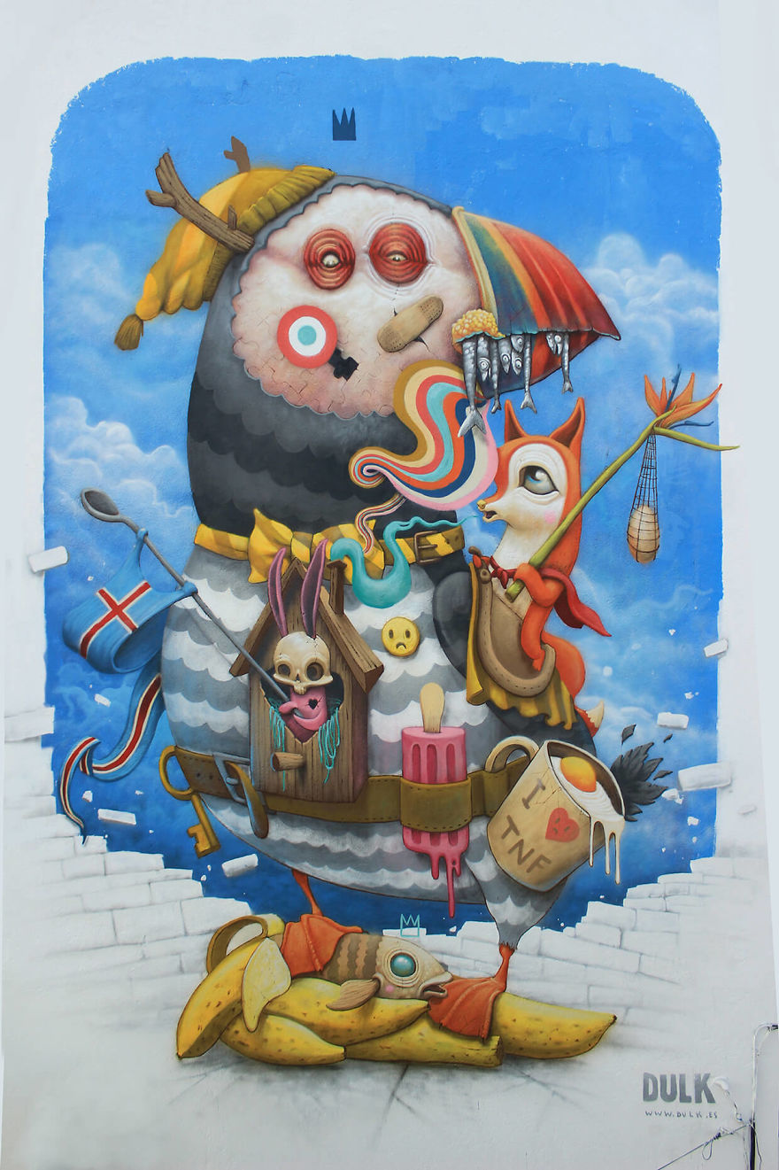 The Wonderful Street Art Of Antonio Segura Donat (Dulk) The Wonderful Street Art Of Antonio Segura Donat (Dulk)