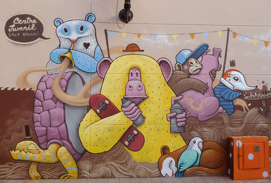 The Wonderful Street Art Of Antonio Segura Donat (Dulk) The Wonderful Street Art Of Antonio Segura Donat (Dulk)