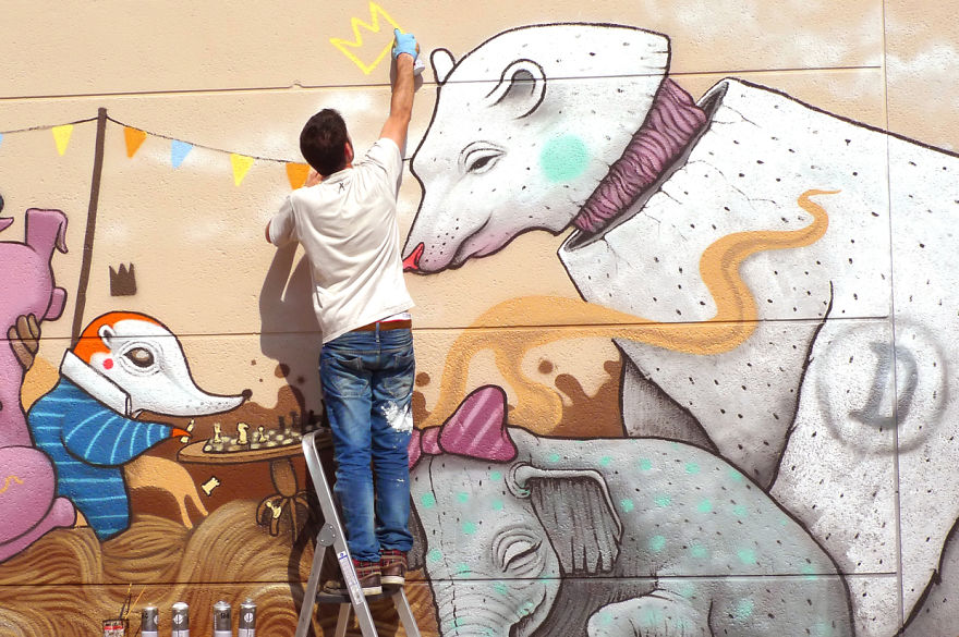 The Wonderful Street Art Of Antonio Segura Donat (Dulk) The Wonderful Street Art Of Antonio Segura Donat (Dulk)