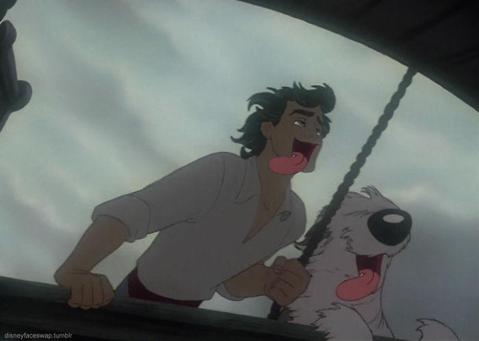 This Is What Would Happen If The Disney Characters Used The Face Swap Application; The Result Is Hilarious