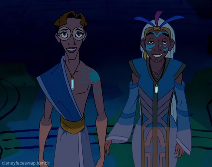 This Is What Would Happen If The Disney Characters Used The Face Swap Application; The Result Is Hilarious