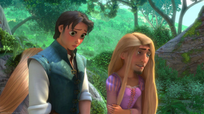 This Is What Would Happen If The Disney Characters Used The Face Swap Application; The Result Is Hilarious