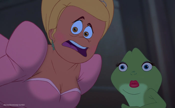 This Is What Would Happen If The Disney Characters Used The Face Swap Application; The Result Is Hilarious