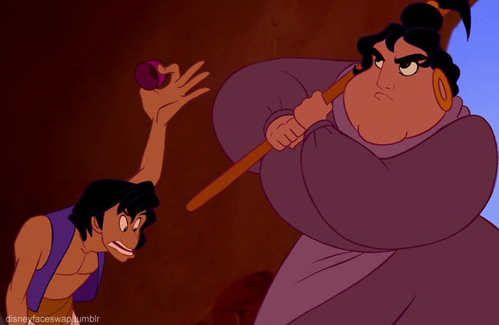 This Is What Would Happen If The Disney Characters Used The Face Swap Application; The Result Is Hilarious