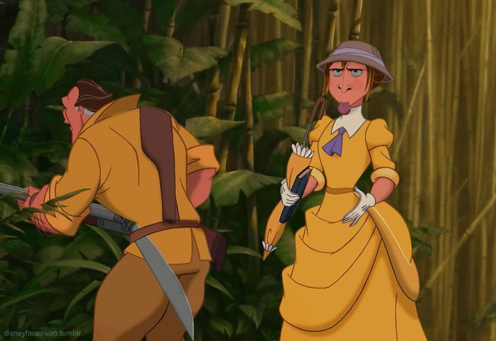 This Is What Would Happen If The Disney Characters Used The Face Swap Application; The Result Is Hilarious