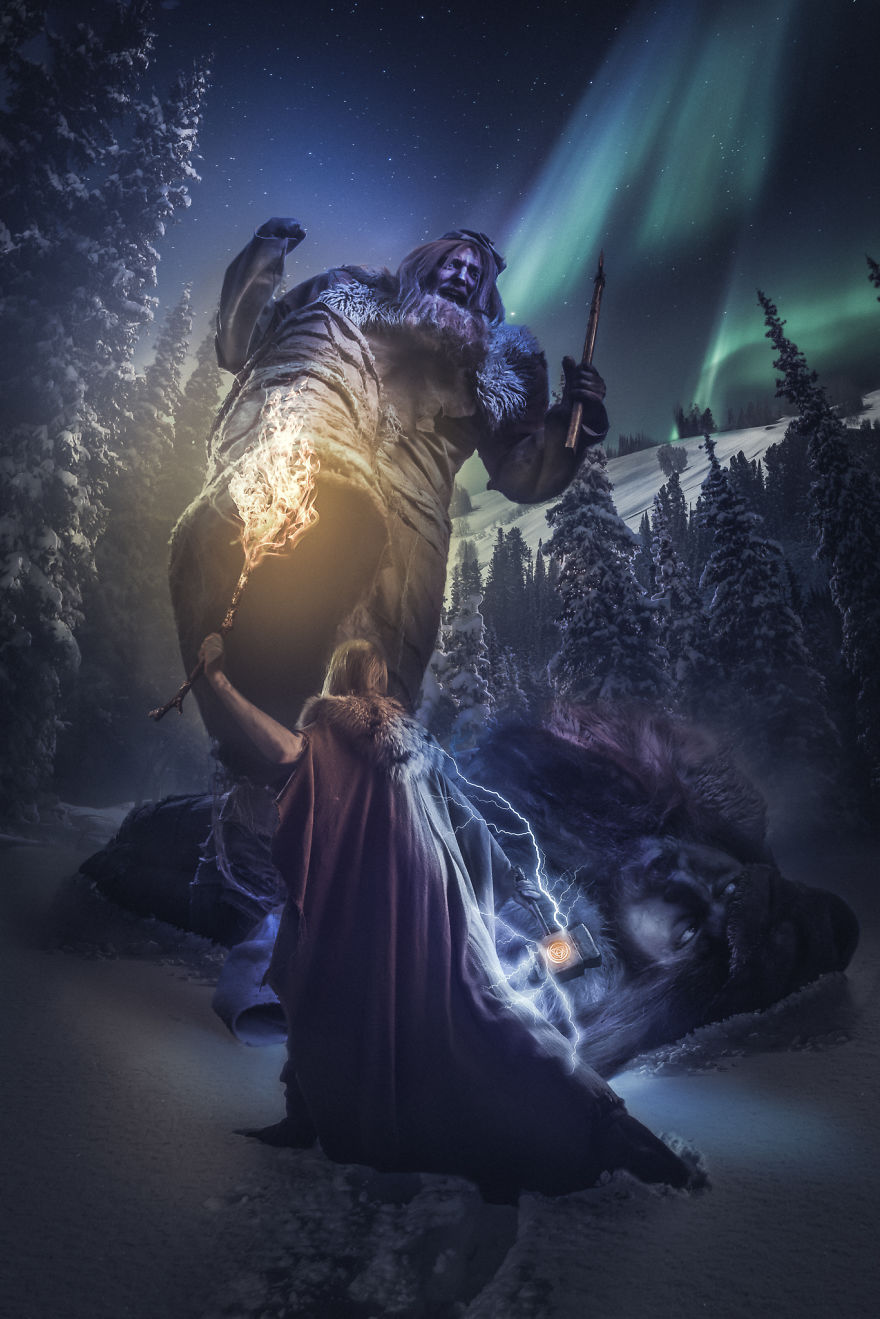 The Photographer Throws Himself In The Norse Mythology The Photographer Throws Himself In The Norse Mythology