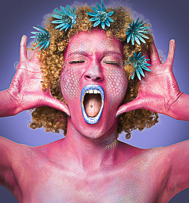 We Turned Models Into Canvases And Painted Them We Turned Models Into Canvases And Painted Them