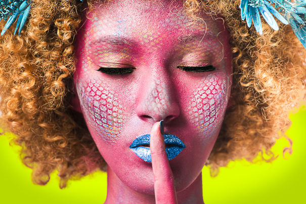 We Turned Models Into Canvases And Painted Them We Turned Models Into Canvases And Painted Them