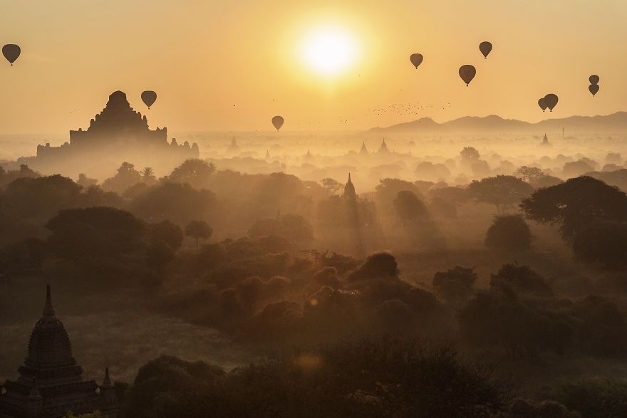 Exploring The Ancient City Of Bagan. Wonder The Mystery Of The Temples And Pagodas. Exploring The Ancient City Of Bagan. Wonder The Mystery Of The Temples And Pagodas.