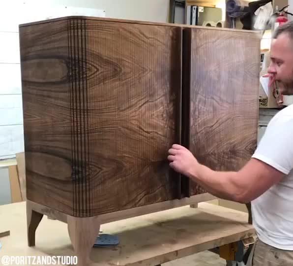 The Way These Cabinets Open And Close