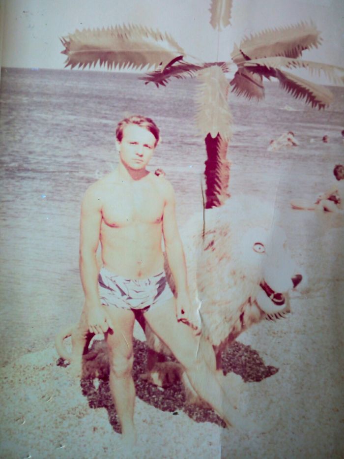Dad - 17 Years Old. Just. Being Sexy With A ,,lion" :)