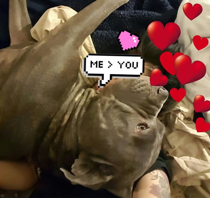 I'm Under Her But My Face Looks Funny Bcus I Couldn't Breathe... This Is An Everyday Thing. ..