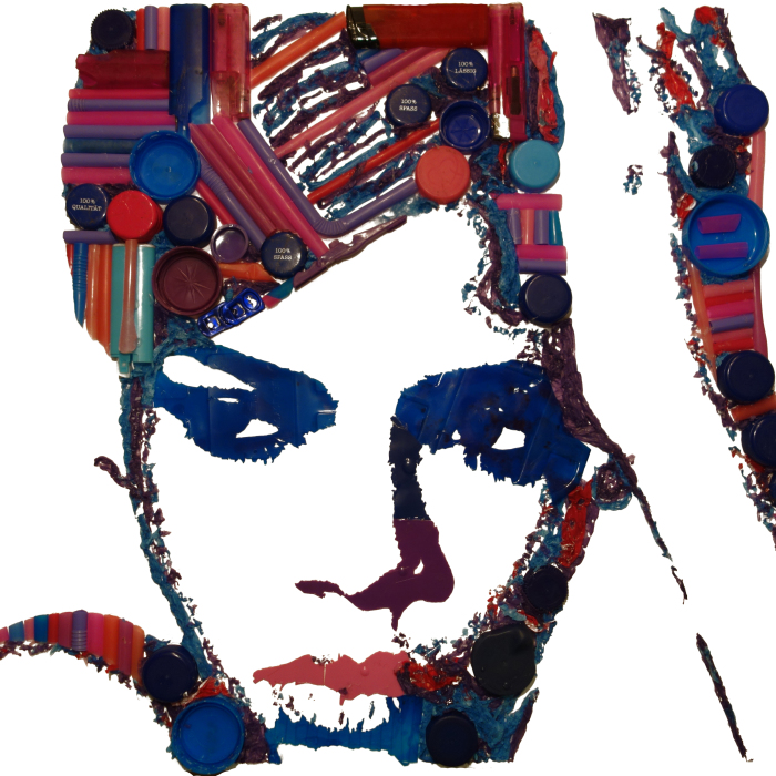 Portrait Made From Trash – The Most Sustainable Advertising Project Of The World