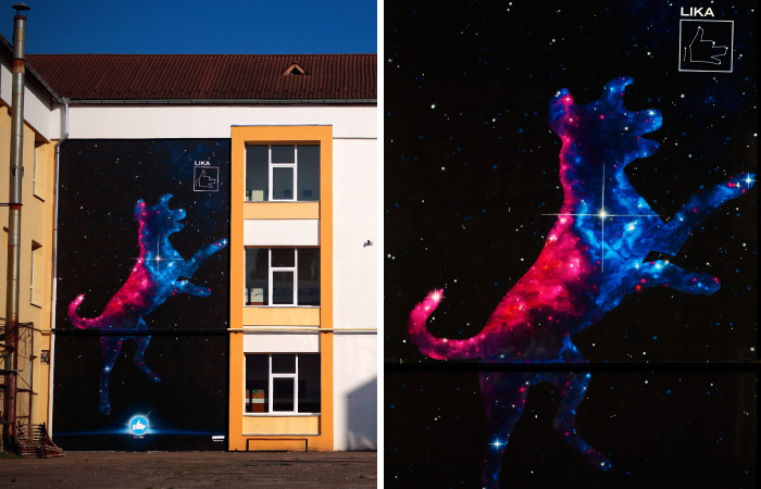 Lika: My 70 Sq Metre Tribute Mural To Humanity’s Most Liked Space Dog 60th Anniversary