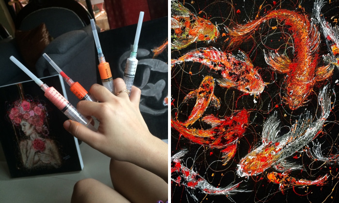 I’m A Nurse And I Use Syringes To Paint In My Free Time (Part 2)