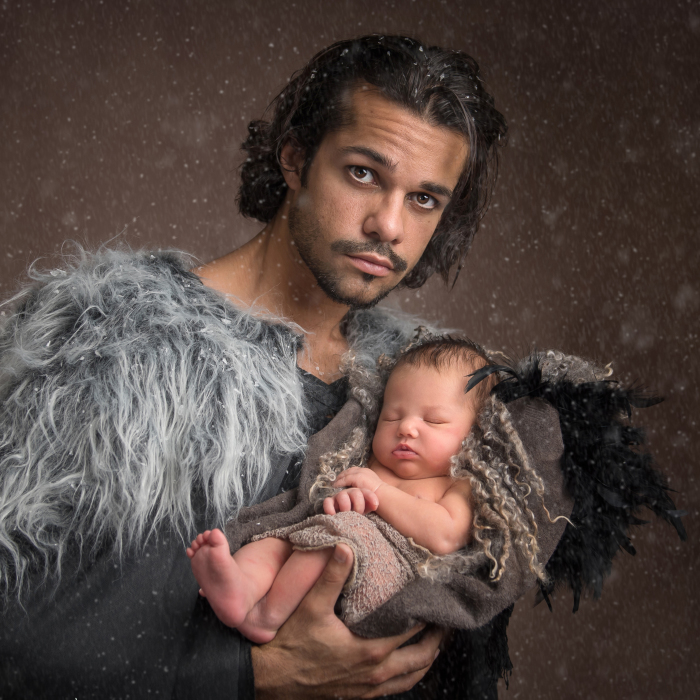 Game Of Thrones Inspired Newborn Photography Staring Jay Khan