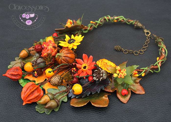 I Use Polymer Clay To Create Autumn-Inspired Jewellery