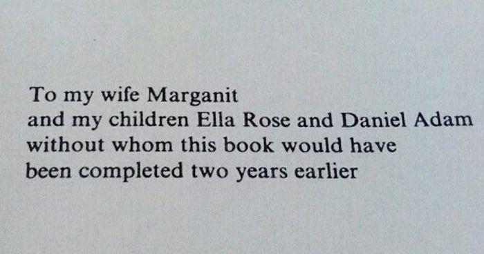 57 Times Writers Took Book Dedications To Another Level