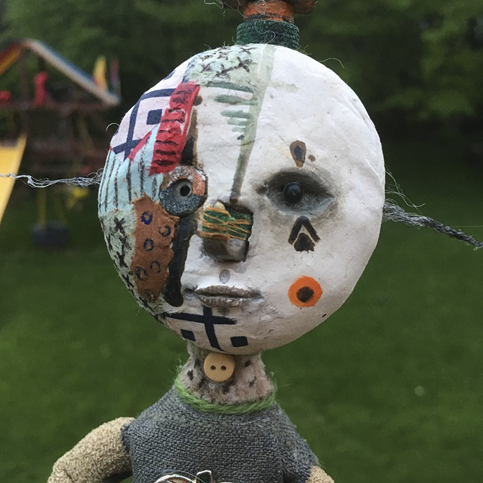12-Year-Old Boy Creates Creepy Sculptures Using Found Materials, And They're Surprisingly Awesome 12-Year-Old Boy Creates Creepy Sculptures Using Found Materials, And They're Surprisingly Awesome