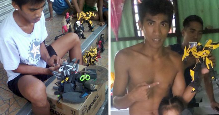 Filipino Man Turns Old Flip Flops Into Action Figures, And The Result Is Quite Impressive