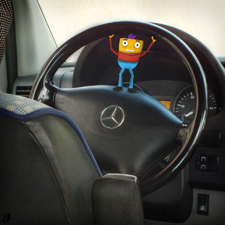 Help!.. I Can't Hold The Steering Wheel Anymore