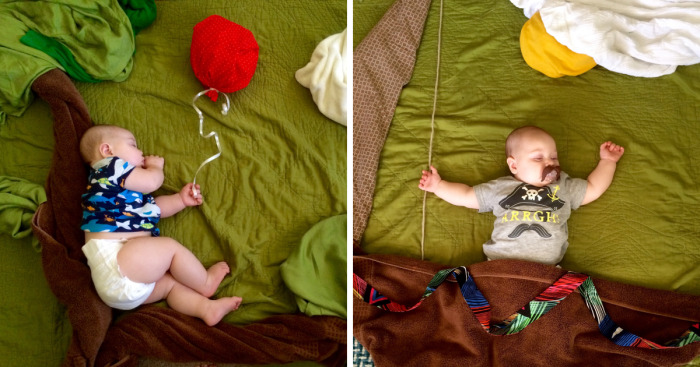 With The Help Of Household Items, I Like To Send My Son On Magical Adventures While He Sleeps