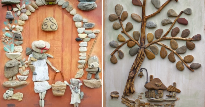 I Made These Pictures From Pebbles