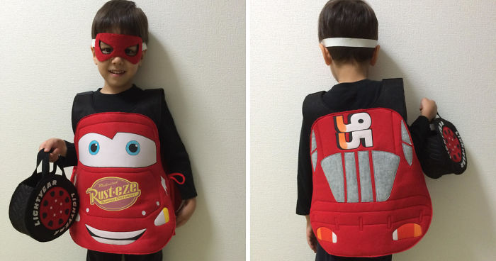 I Made This Pattern For A Lightning Mcqueen Costume