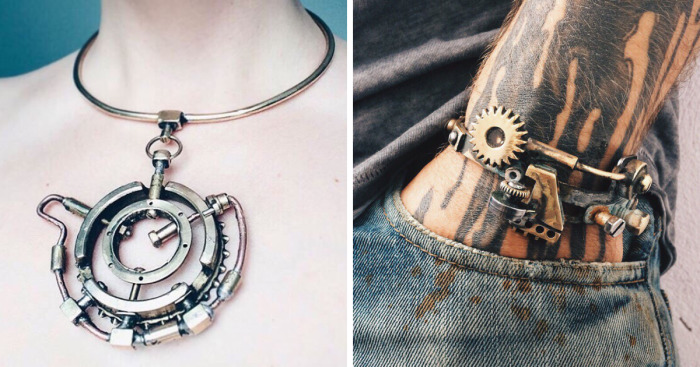 I Create One-Of-A-Kind Accessories From Metal Parts