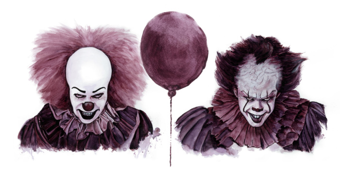 Why Not Paint Pennywise With Wine?