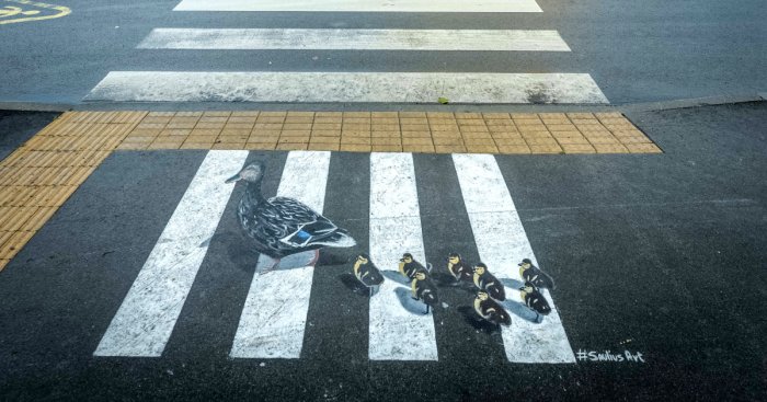 In Kaunas, Street Art Helps Preventing Accidents