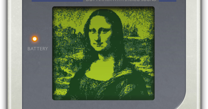 The History Of Art Through Gameboy By Gianluca Pirola