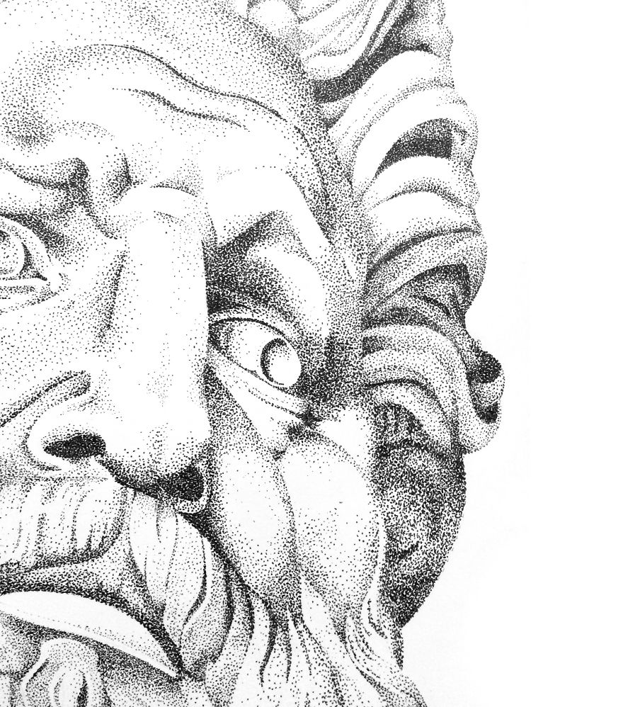 Patience: Dotswork By Fred