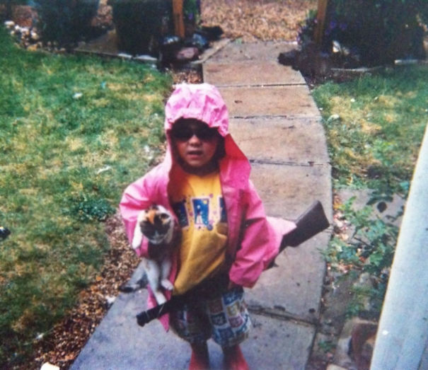 My Girlfriend Was A Pretty Badass Child