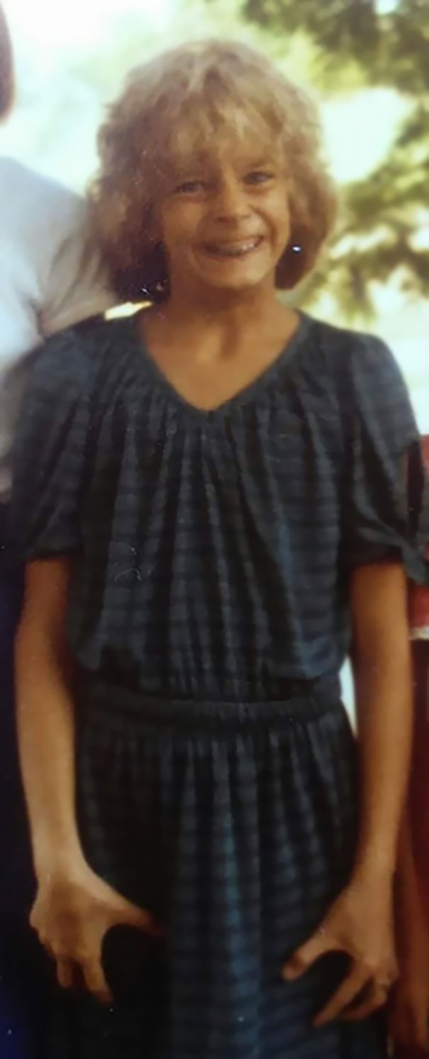 A Friend's 6th Grade Picture. Not Her Grandmother