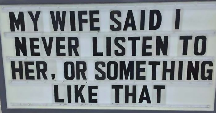 Local Gas Station Makes Whole Town Laugh Every Day With The Funniest Signs Ever