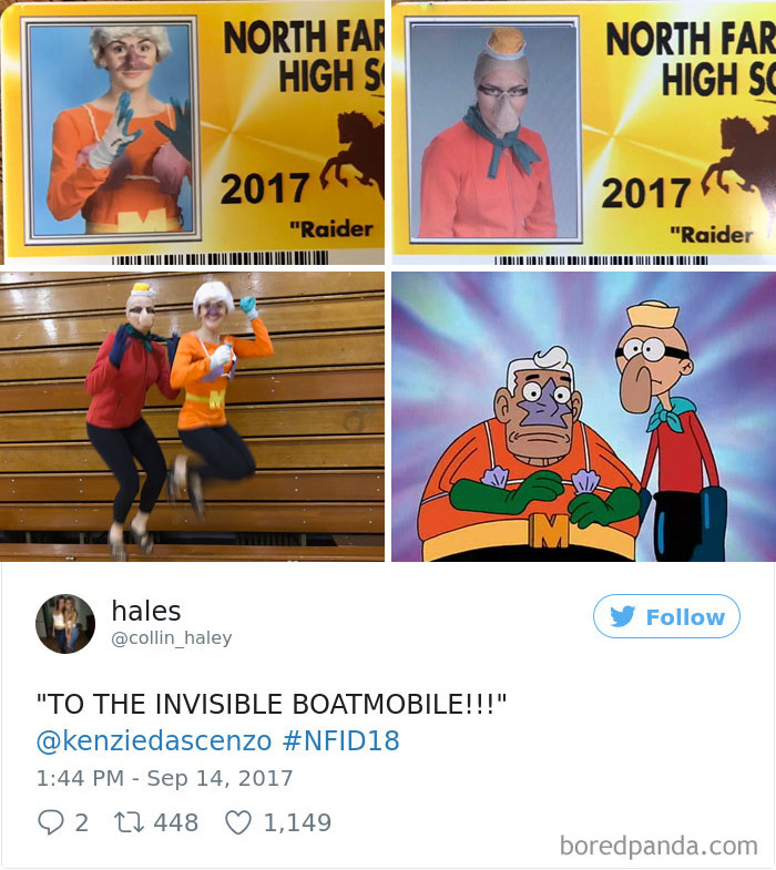 High School Let Seniors Wear Costumes For Their Student ID's And Their Pics Just Won The Internet