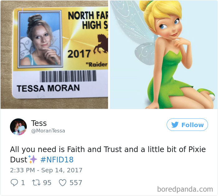 High School Let Seniors Wear Costumes For Their Student ID's And Their Pics Just Won The Internet